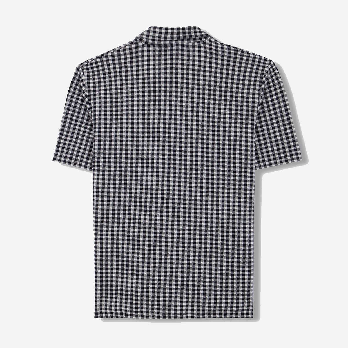 Polo S/S Vacation Shirt - Navy Check