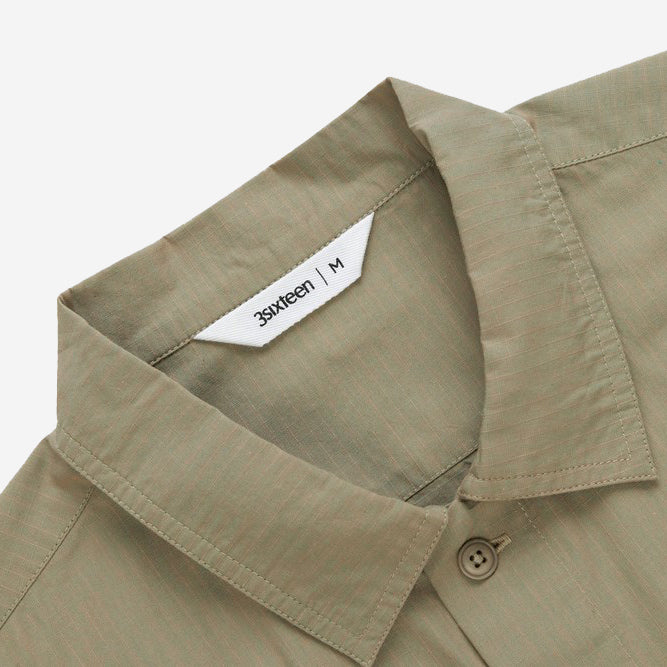 Short Sleeve Work Shirt - Iridescent Ripstop