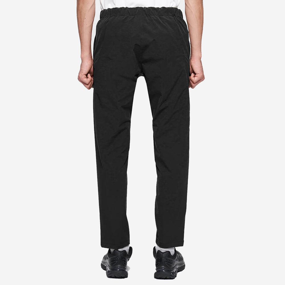 Slim Tapered Stretch Pants - Black