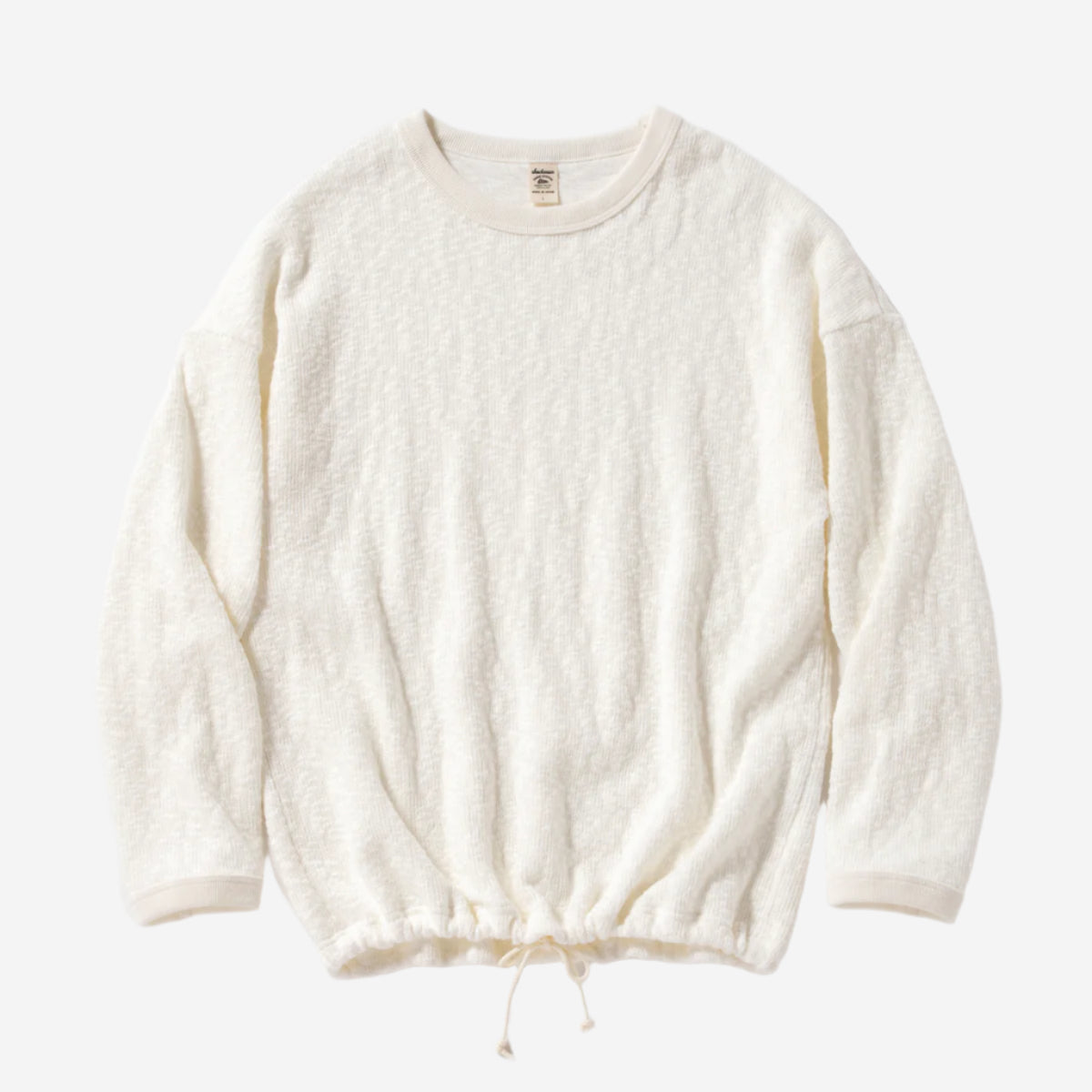 Slub Himo LS Knit - White