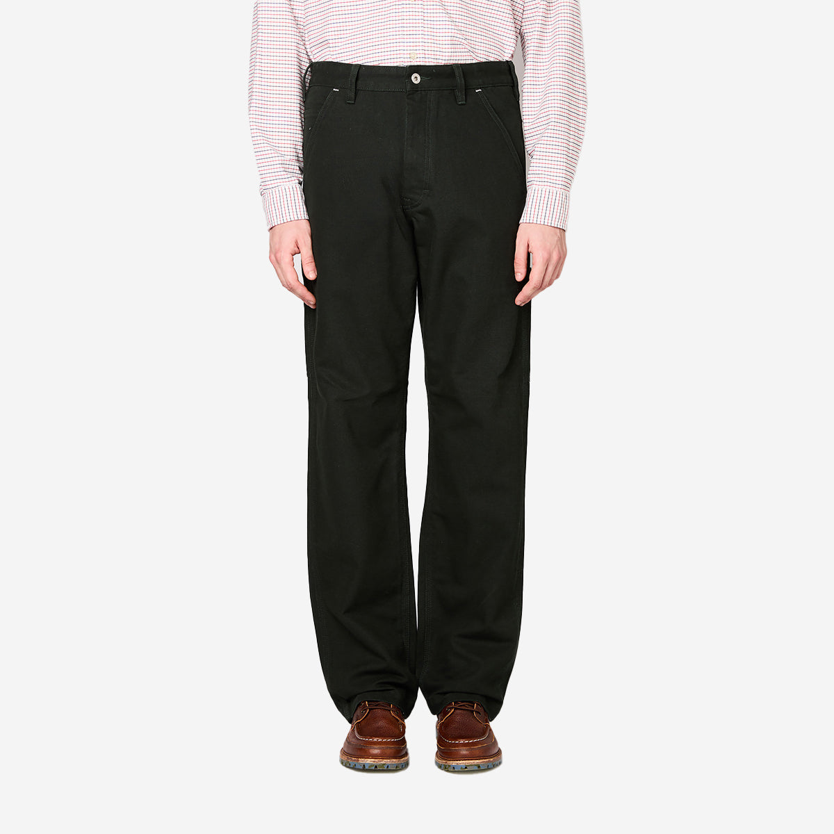 Statement Canvas SW Pants - Bottle Green