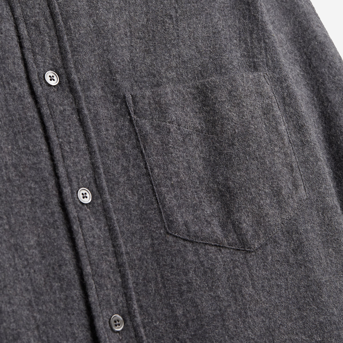 Suavis Flannel Shirt - Grey