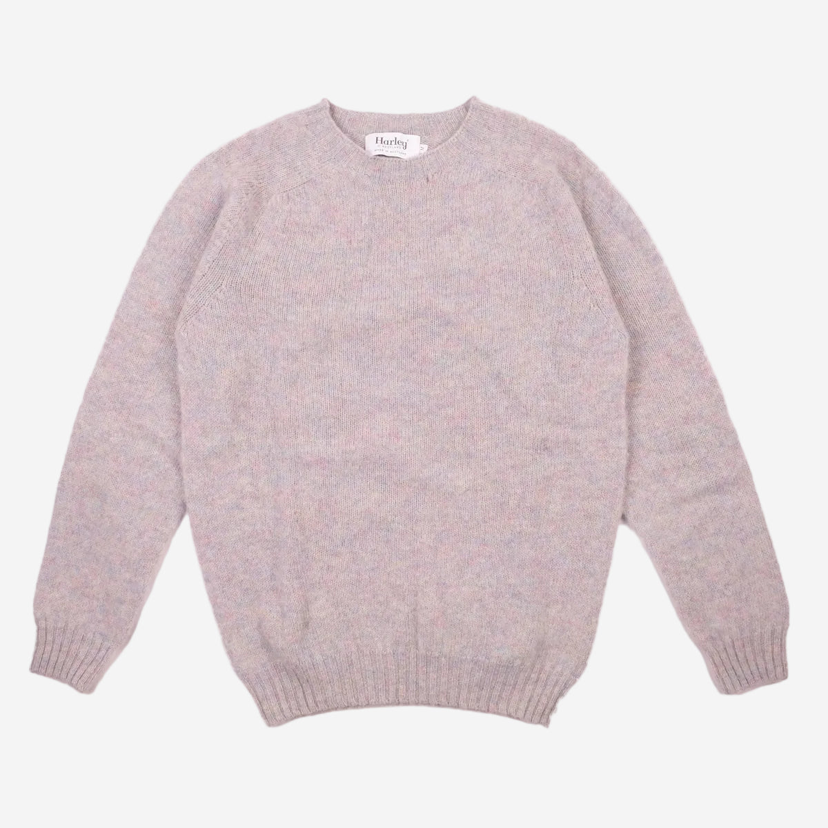Supersoft Shaggy Wool Crew Sweater - Aurora