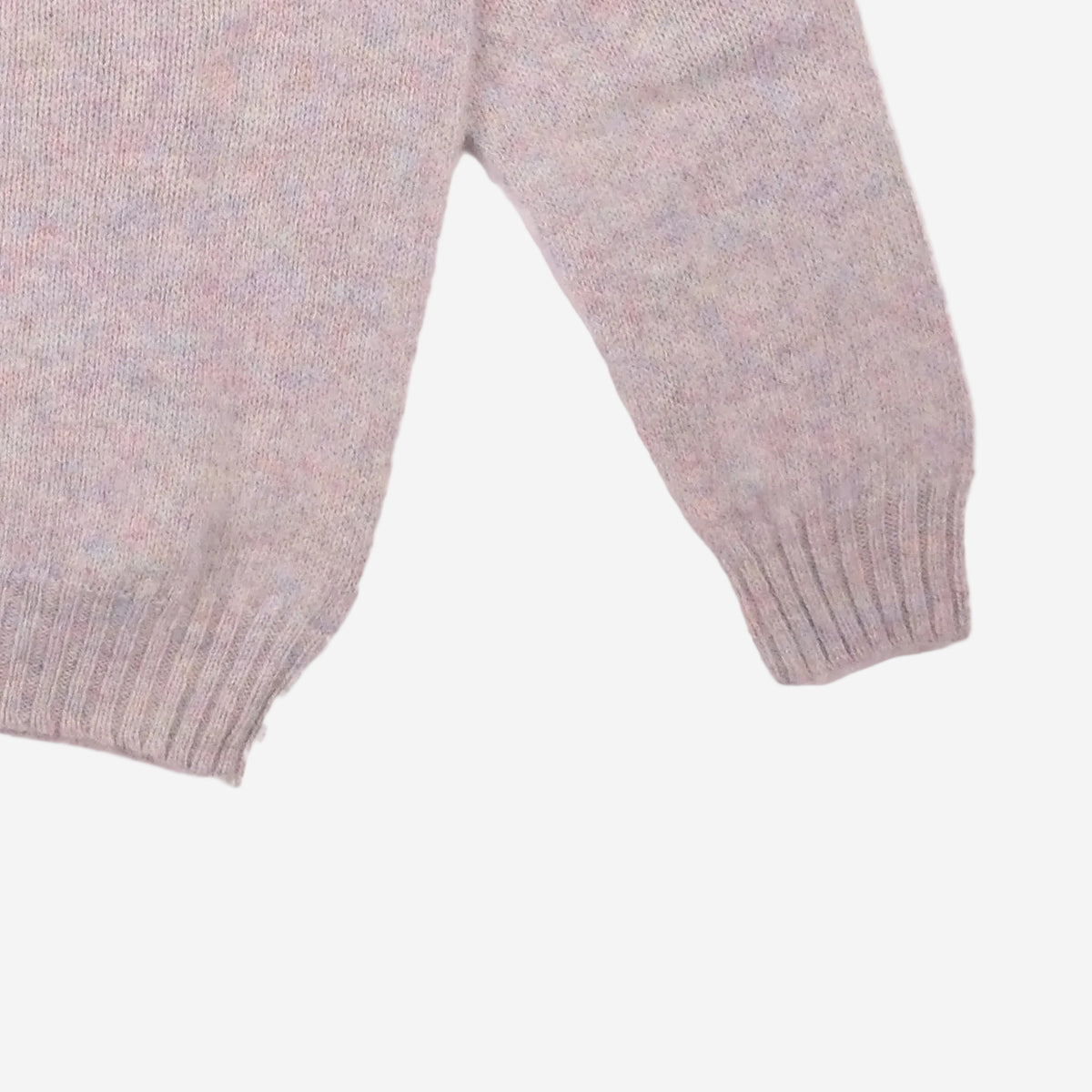 Supersoft Shaggy Wool Crew Sweater - Aurora