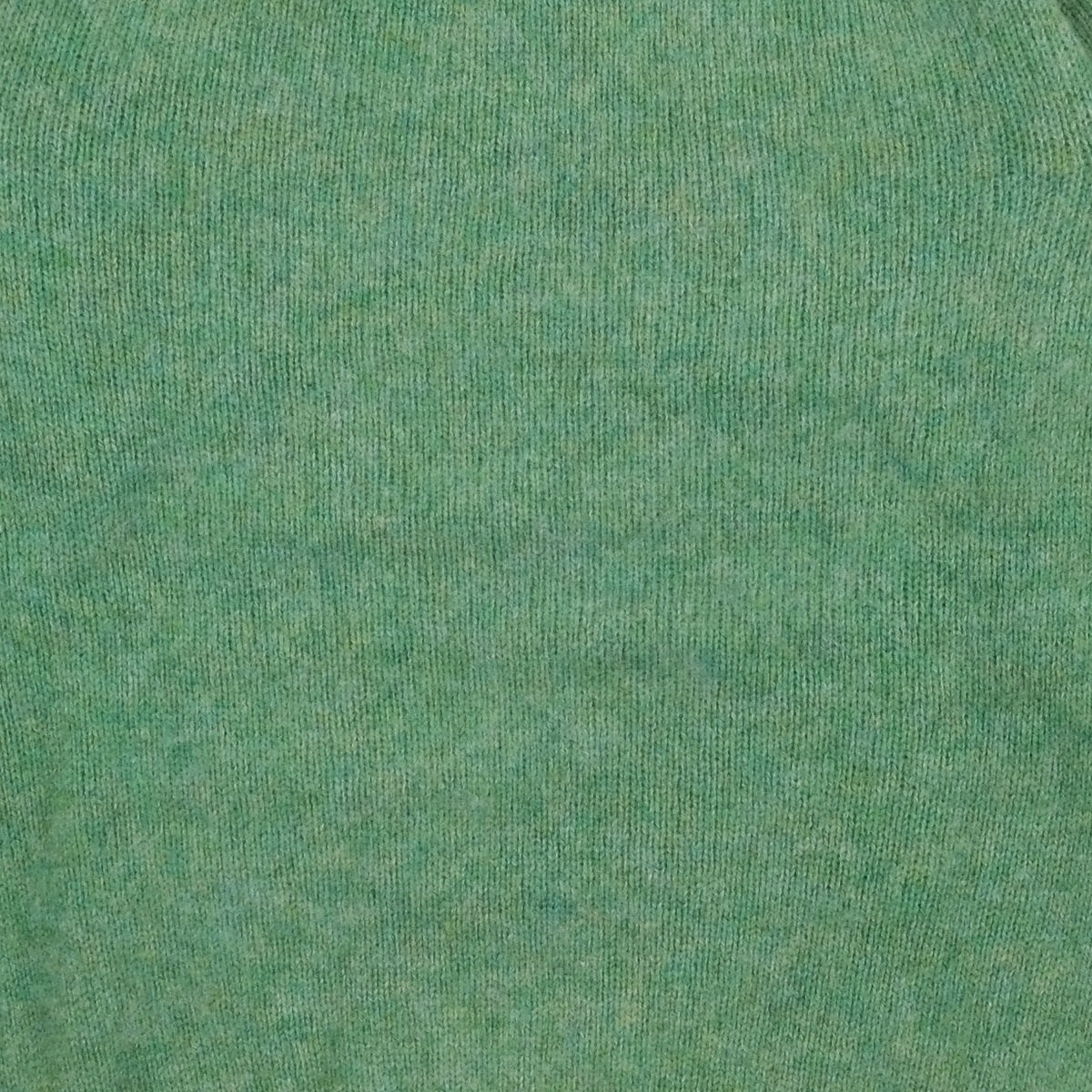 Supersoft Shaggy Wool Crew Sweater - Parsley