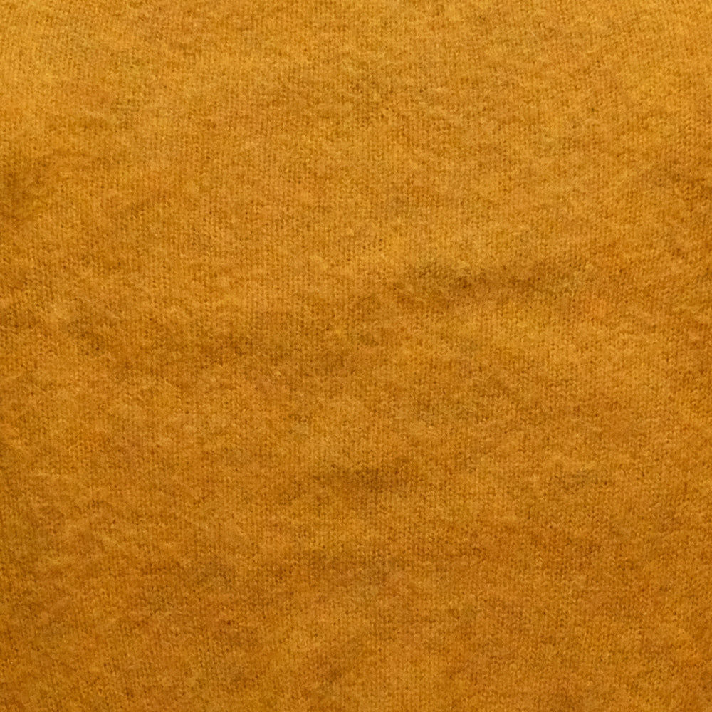 Supersoft Shaggy Wool Crew Sweater - Vintage Orange