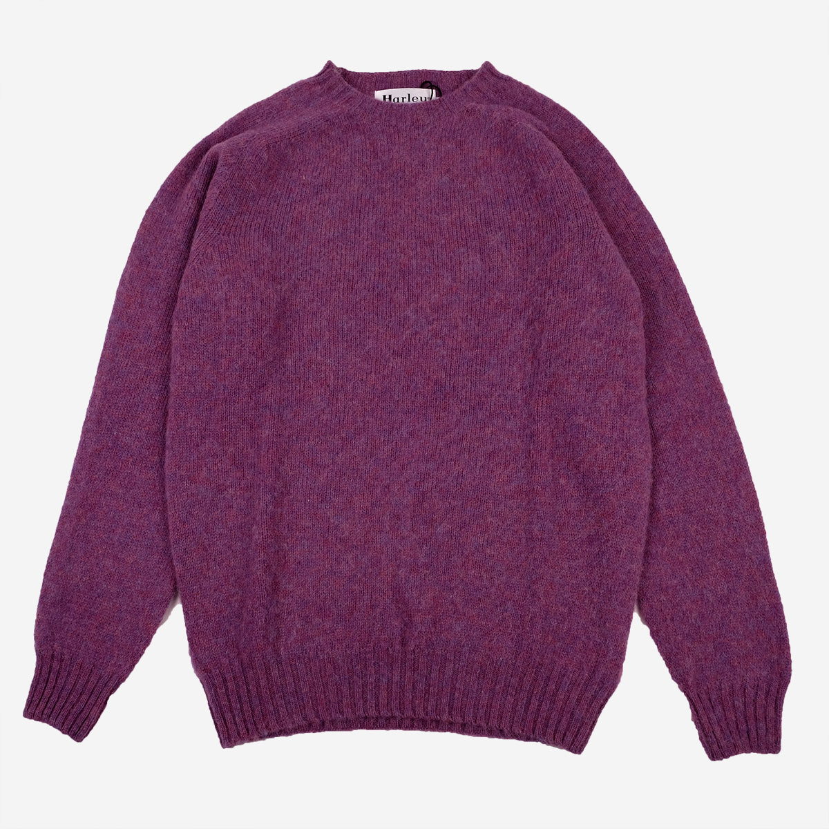 Supersoft Shaggy Wool Crew Sweater - Calluna