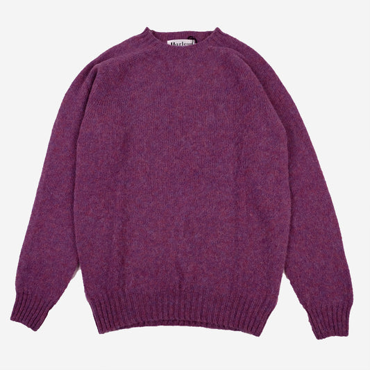 Supersoft Shaggy Wool Crew Sweater - Calluna