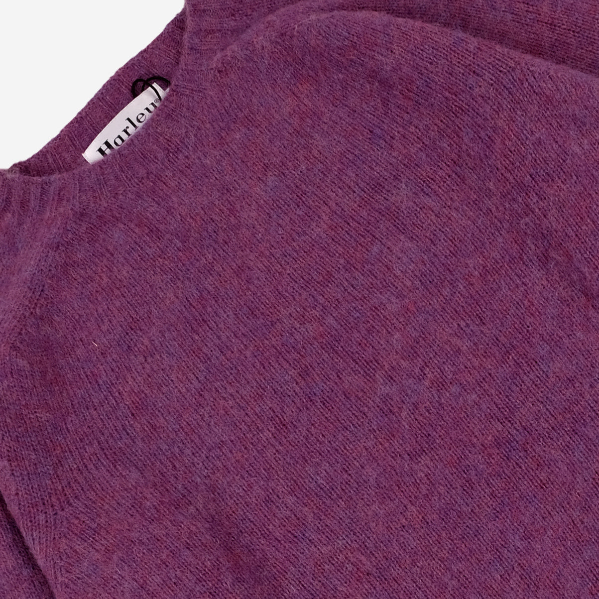 Supersoft Shaggy Wool Crew Sweater - Calluna