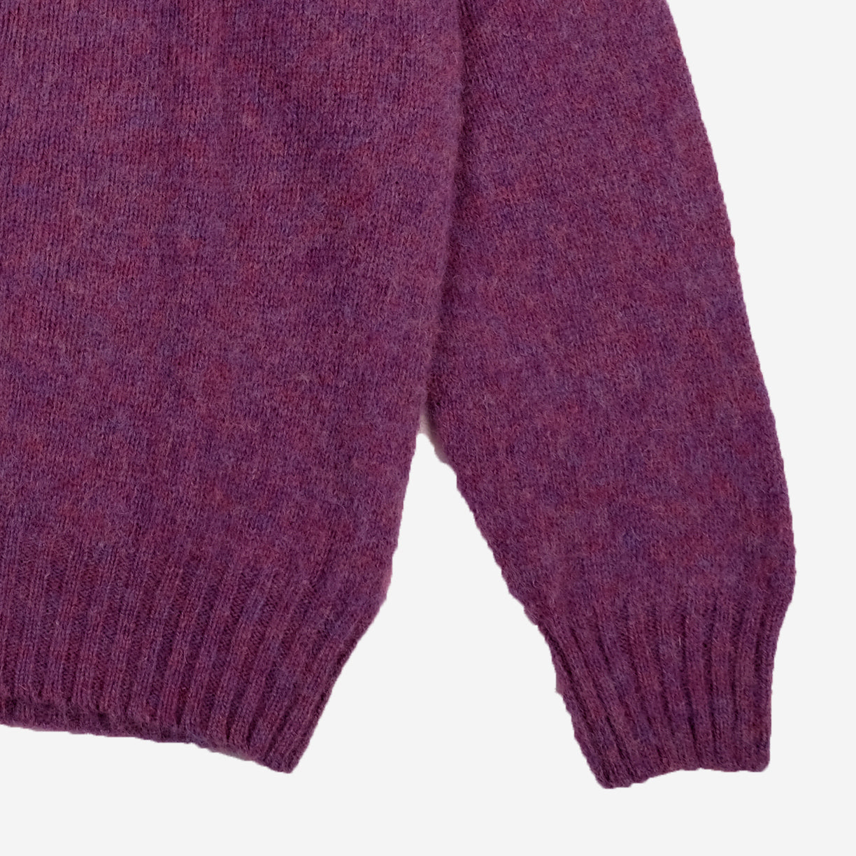 Supersoft Shaggy Wool Crew Sweater - Calluna