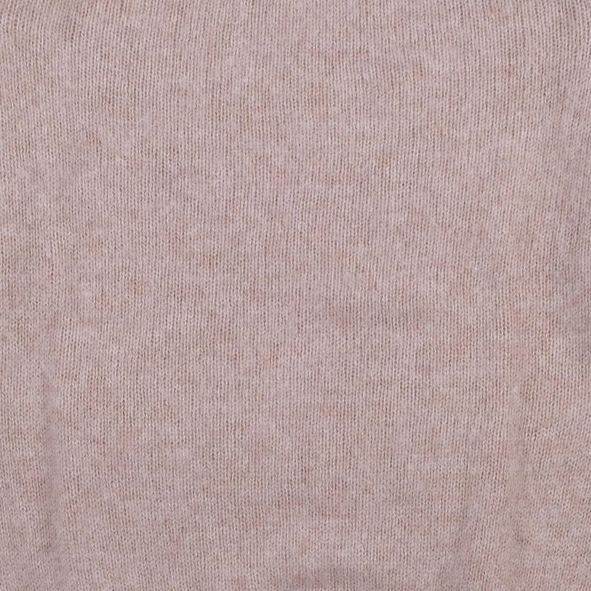 Supersoft Shaggy Wool Crew Sweater - Cameo