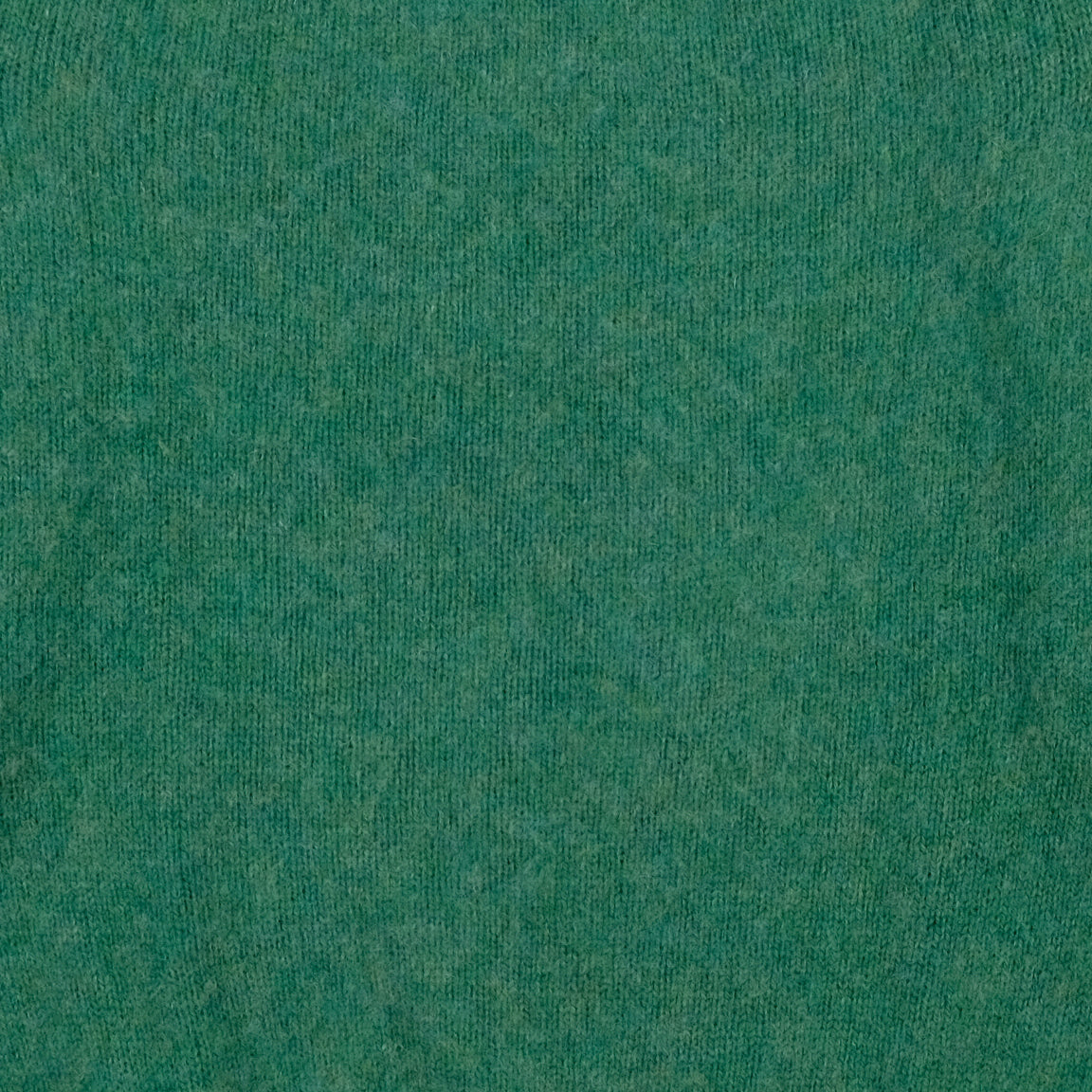 Supersoft Shaggy Wool Crew Sweater - Evergreen