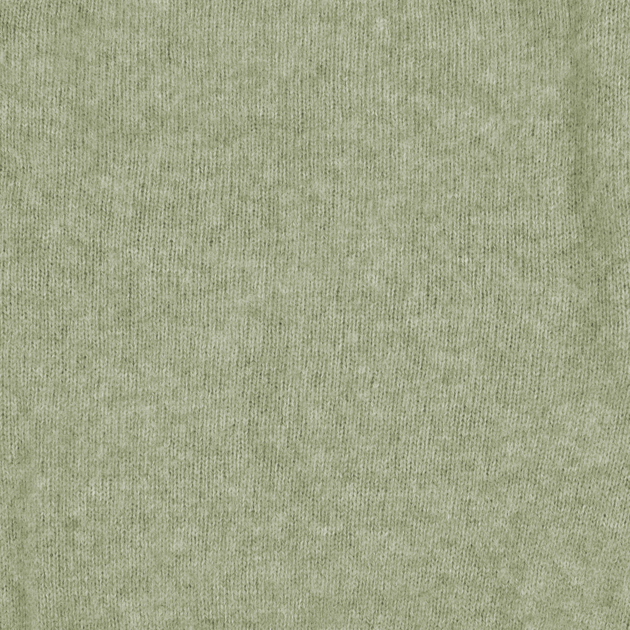 Supersoft Shaggy Wool Crew Sweater - Sage