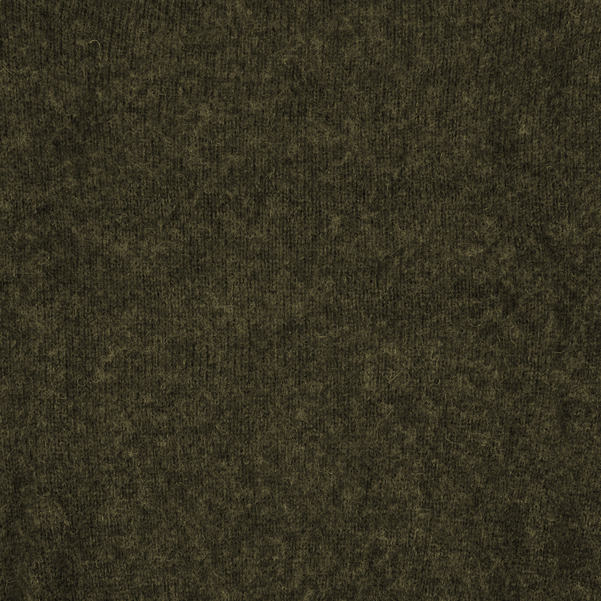 Supersoft Shaggy Wool Crew Sweater - Scots Pine