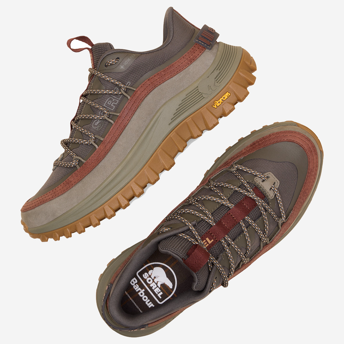 SOREL X BARBOUR CALLSIGN HORIZON™ LOW GTX Sneakers - Alpine Tundra/Burro