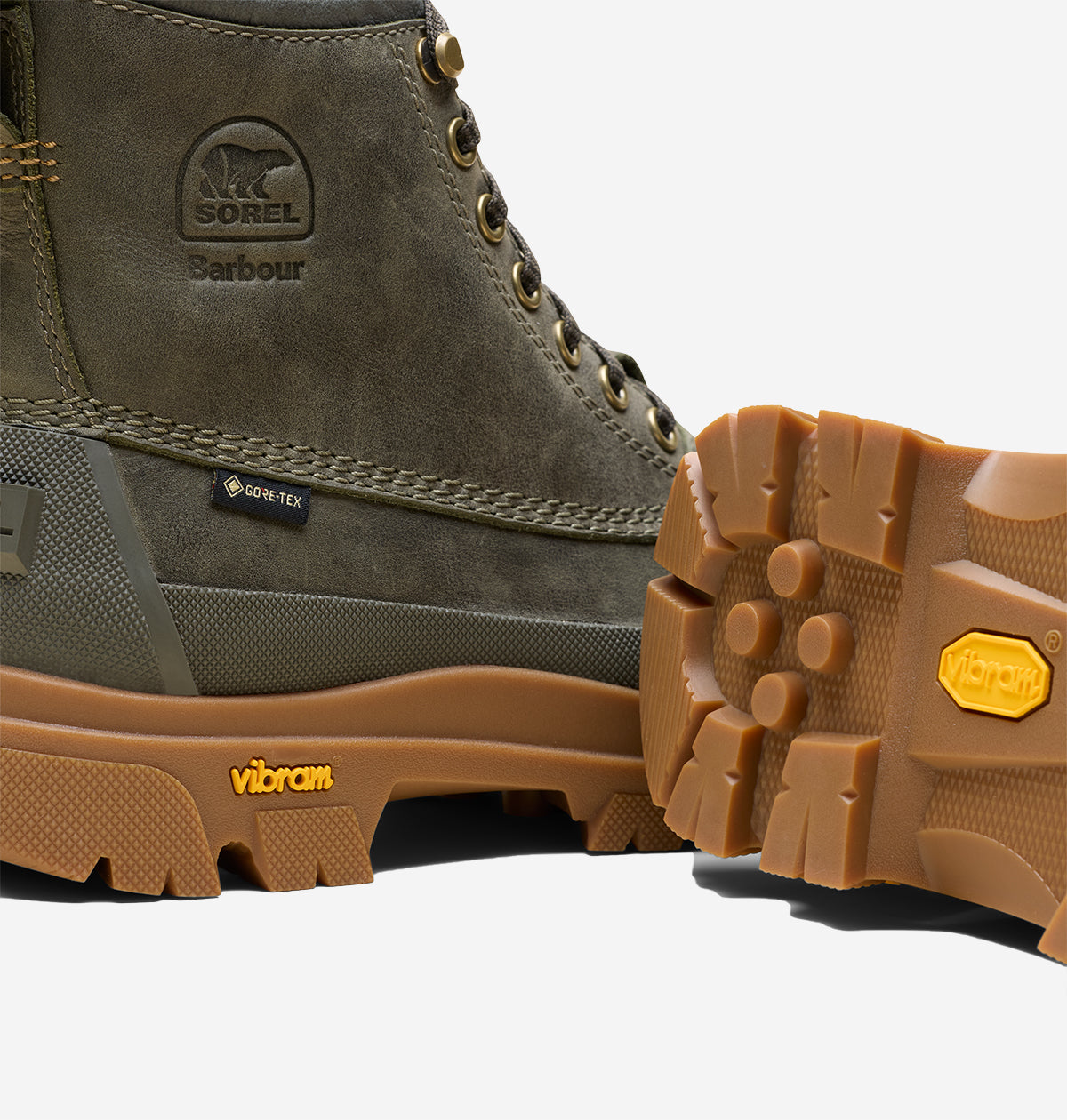 SOREL X BARBOUR DAYSTORM HORIZON™ GTX Boots - Alpine Tundra/Gum