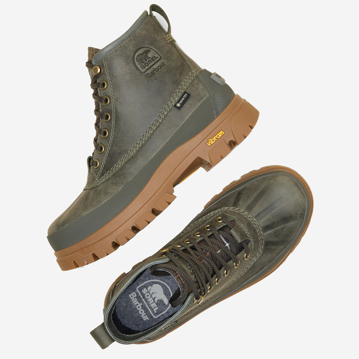 SOREL X BARBOUR DAYSTORM HORIZON™ GTX Boots - Alpine Tundra/Gum