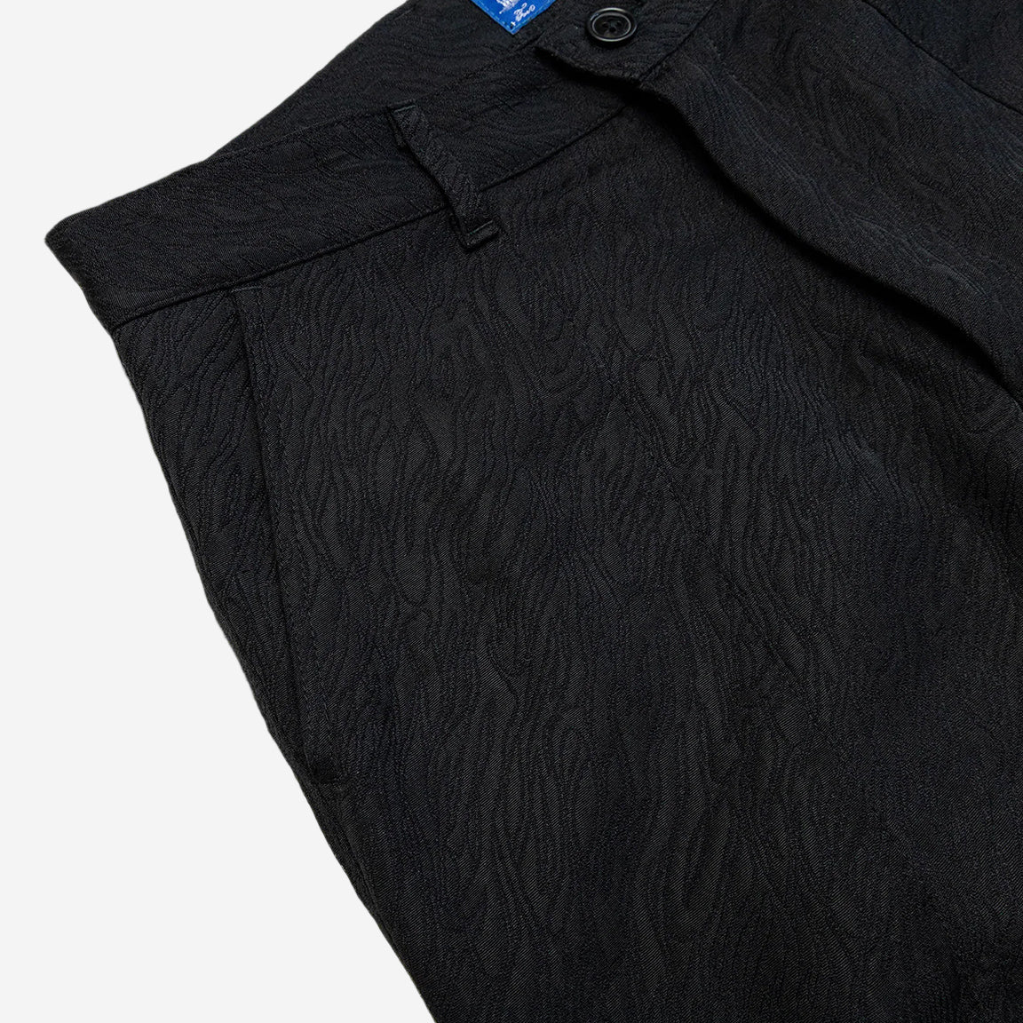TAE Wide Cargo Pant - Black Jacquard