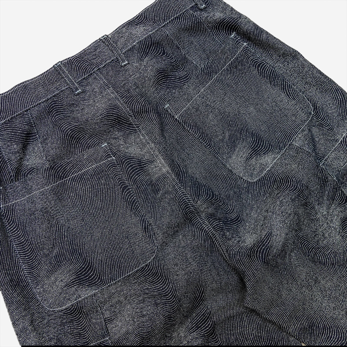 Tae Wide Cargo Shorts - Wave Denim