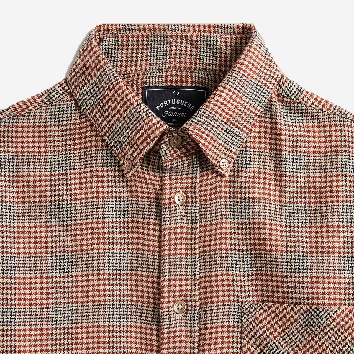 Talbot POW Plaid Flannel Shirt - Black/Red