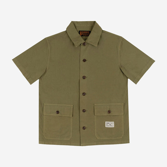 Safari Tropical Ripstop Shirt - Olive
