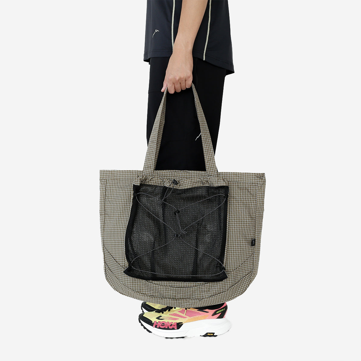 Trail 2-Way Gird Tote - Khaki