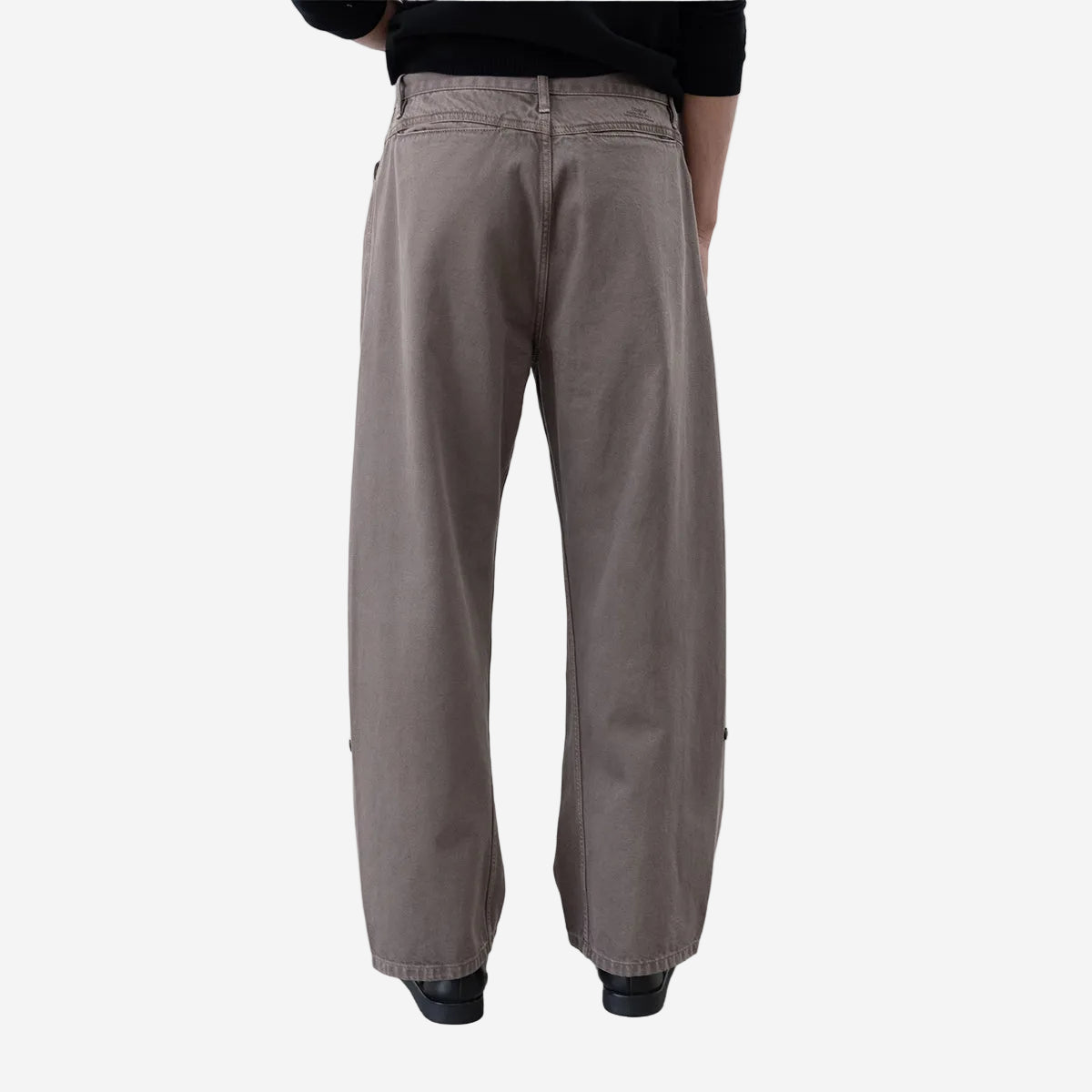 Twisted Cambia Denim Pant - Taupe