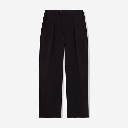 Tailor N WR Pleat Pants - Black