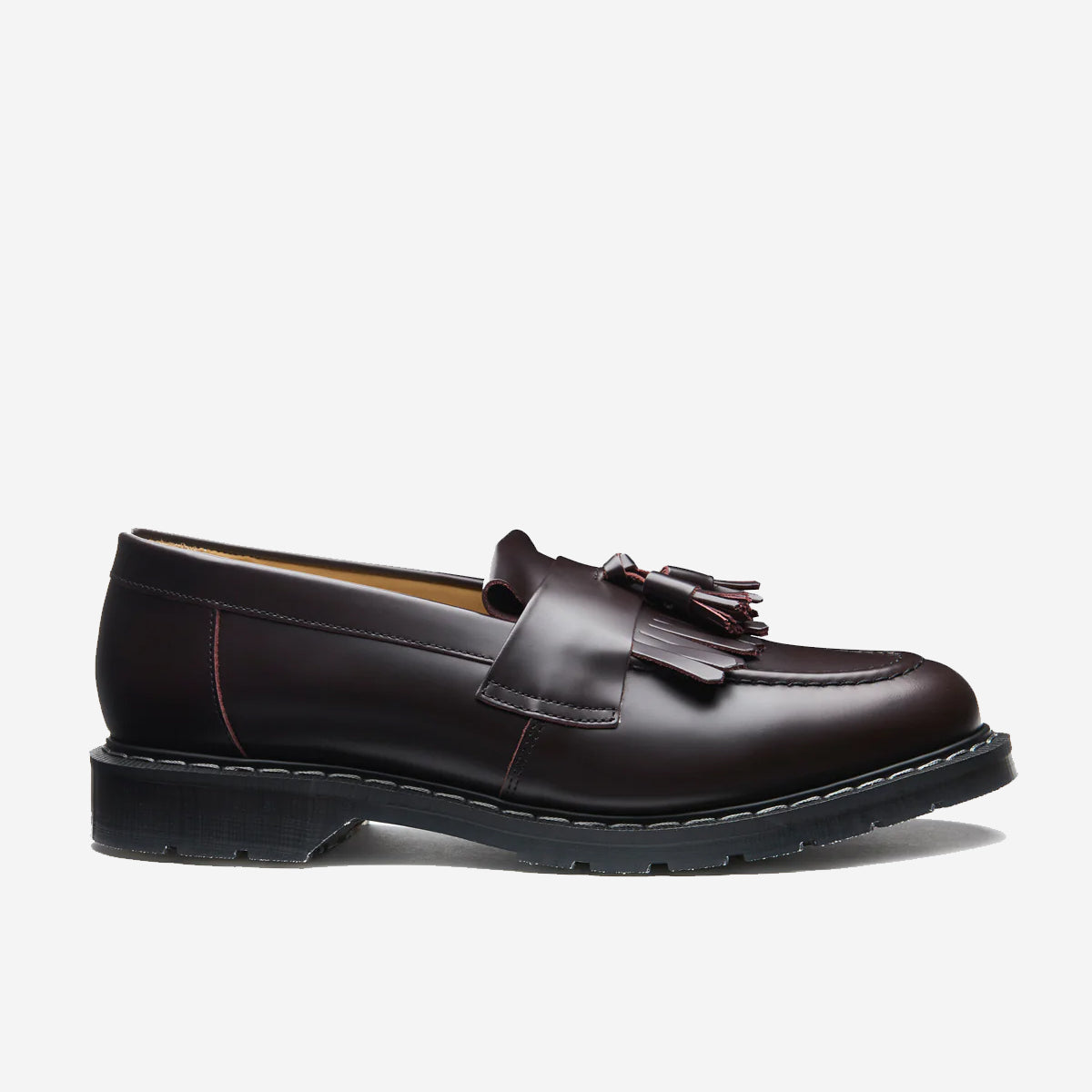 Tassel Loafer with Long Fringe - Cordovan Hi-Shine