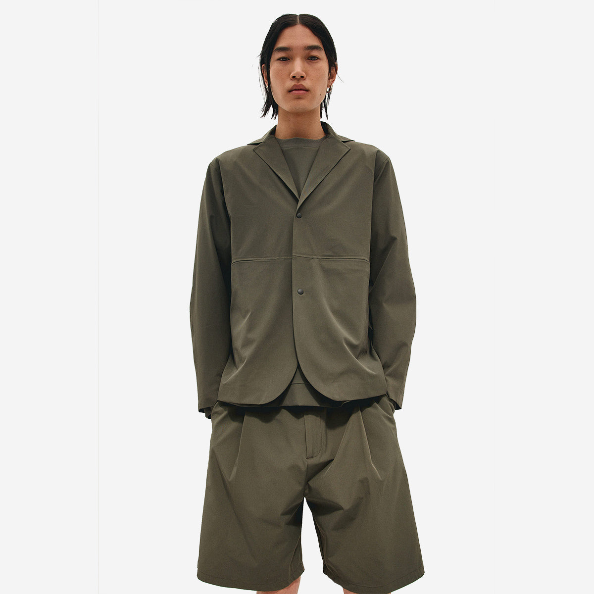 Technical N WR Blazer - Khaki Olive