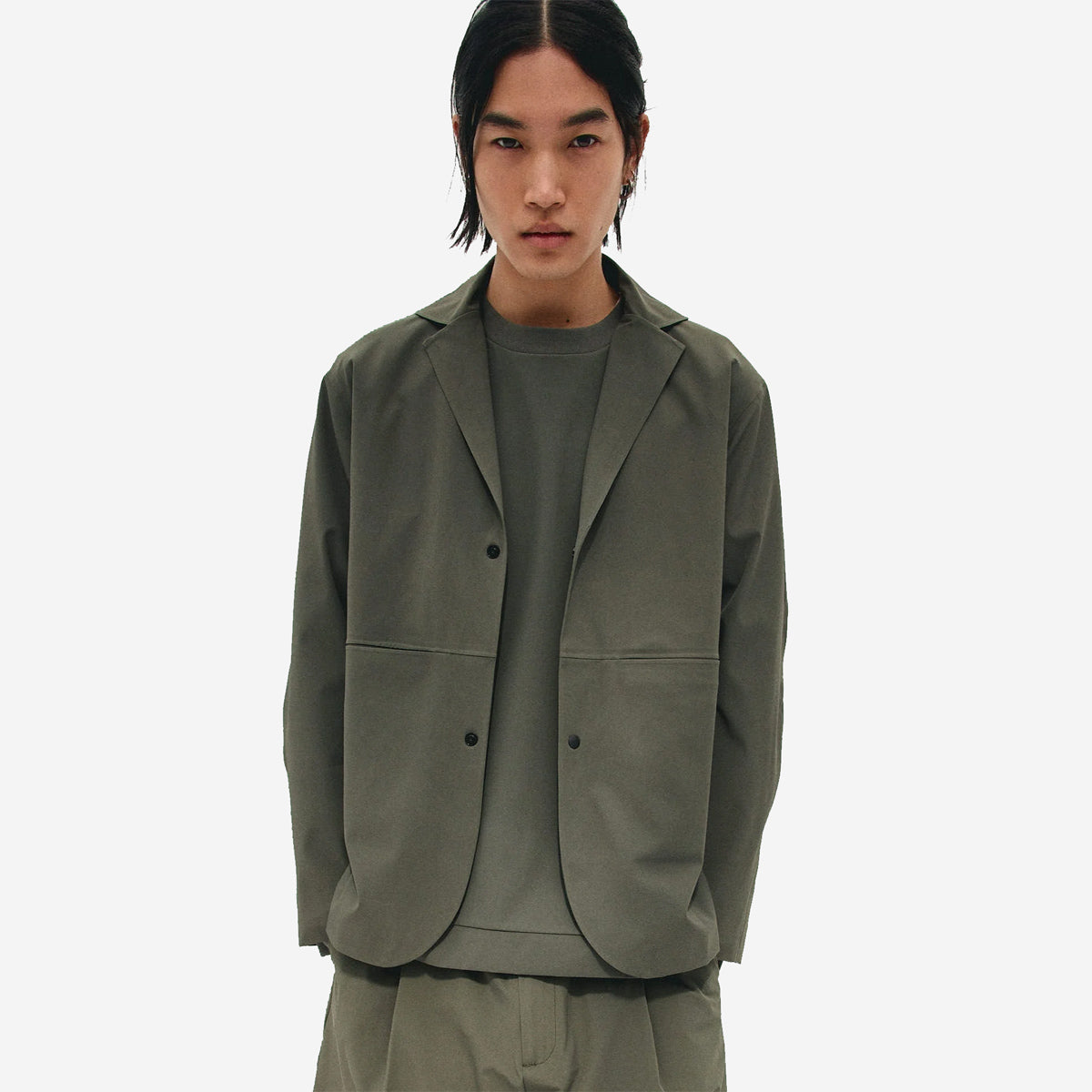 Technical N WR Blazer - Khaki Olive