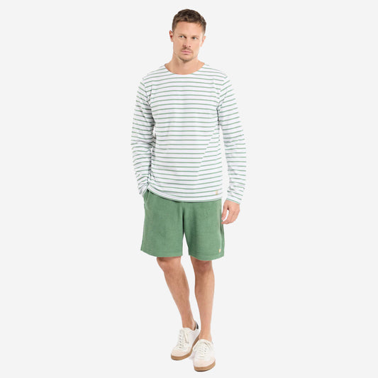 Terry Cotton Shorts - Ivy