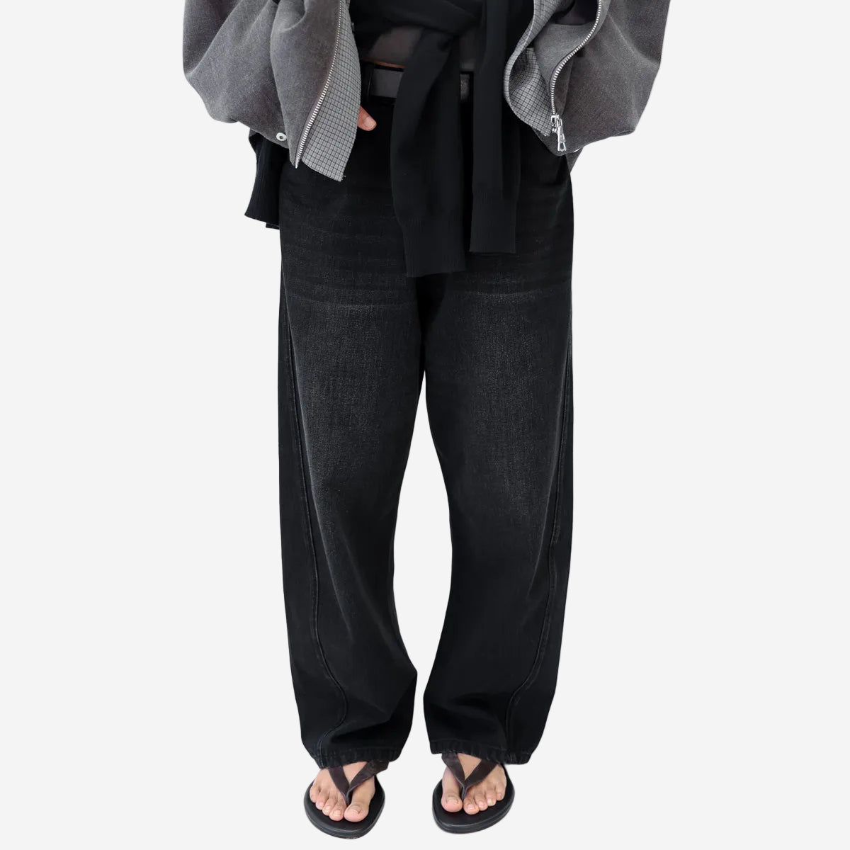 Twisted Denim 13oz Pant - Washed Black