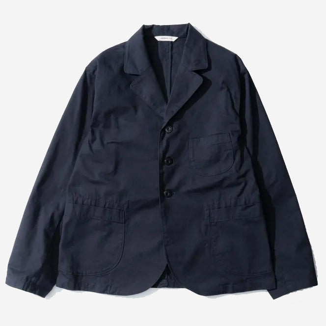 Chino Uniform Blazer Jacket - Navy