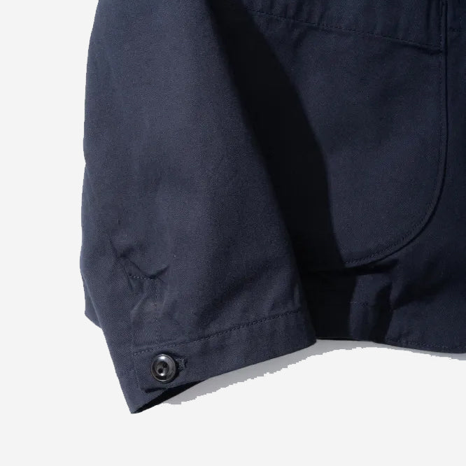 Chino Uniform Blazer Jacket - Navy
