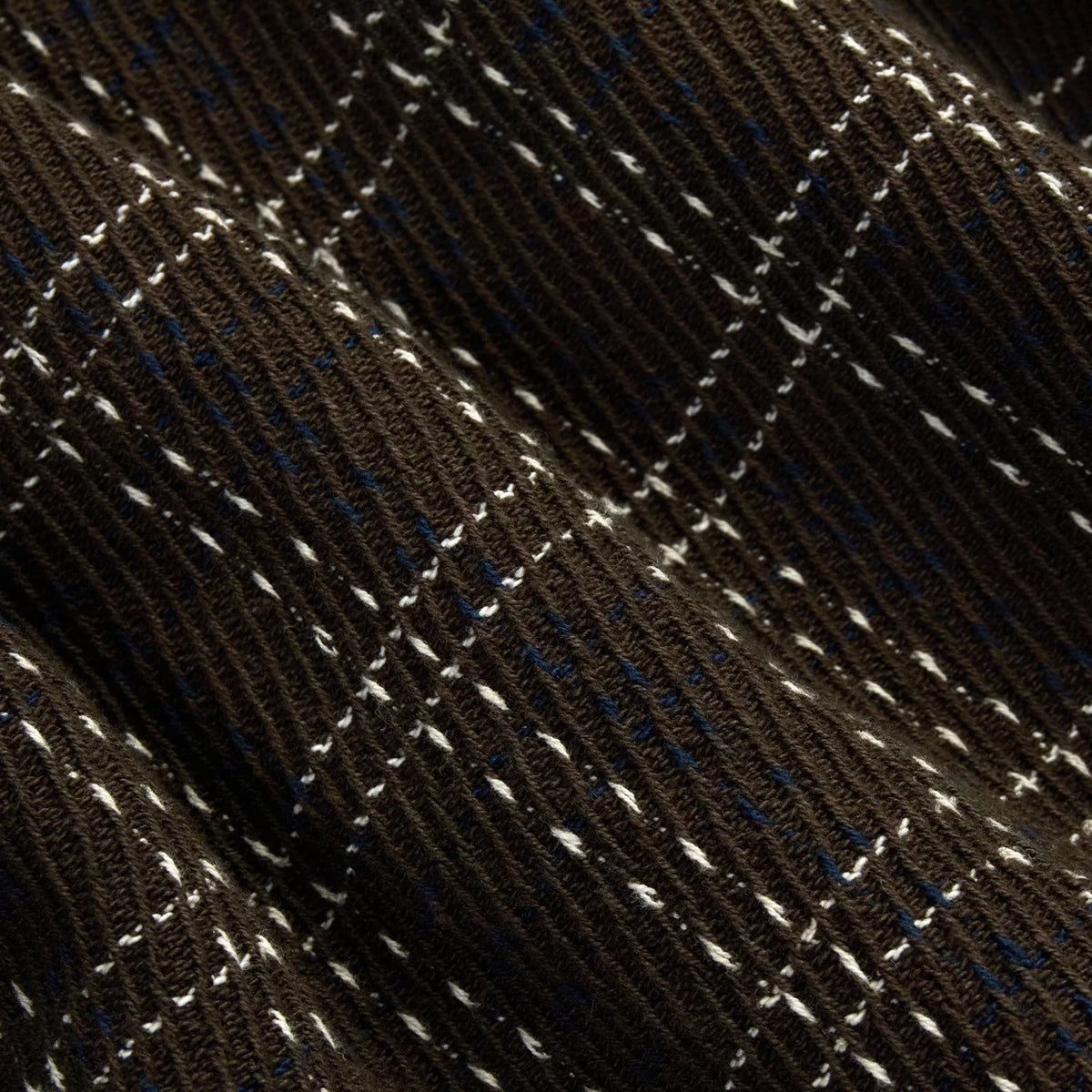 Utility Twill Check Flannel Shirt - Espresso