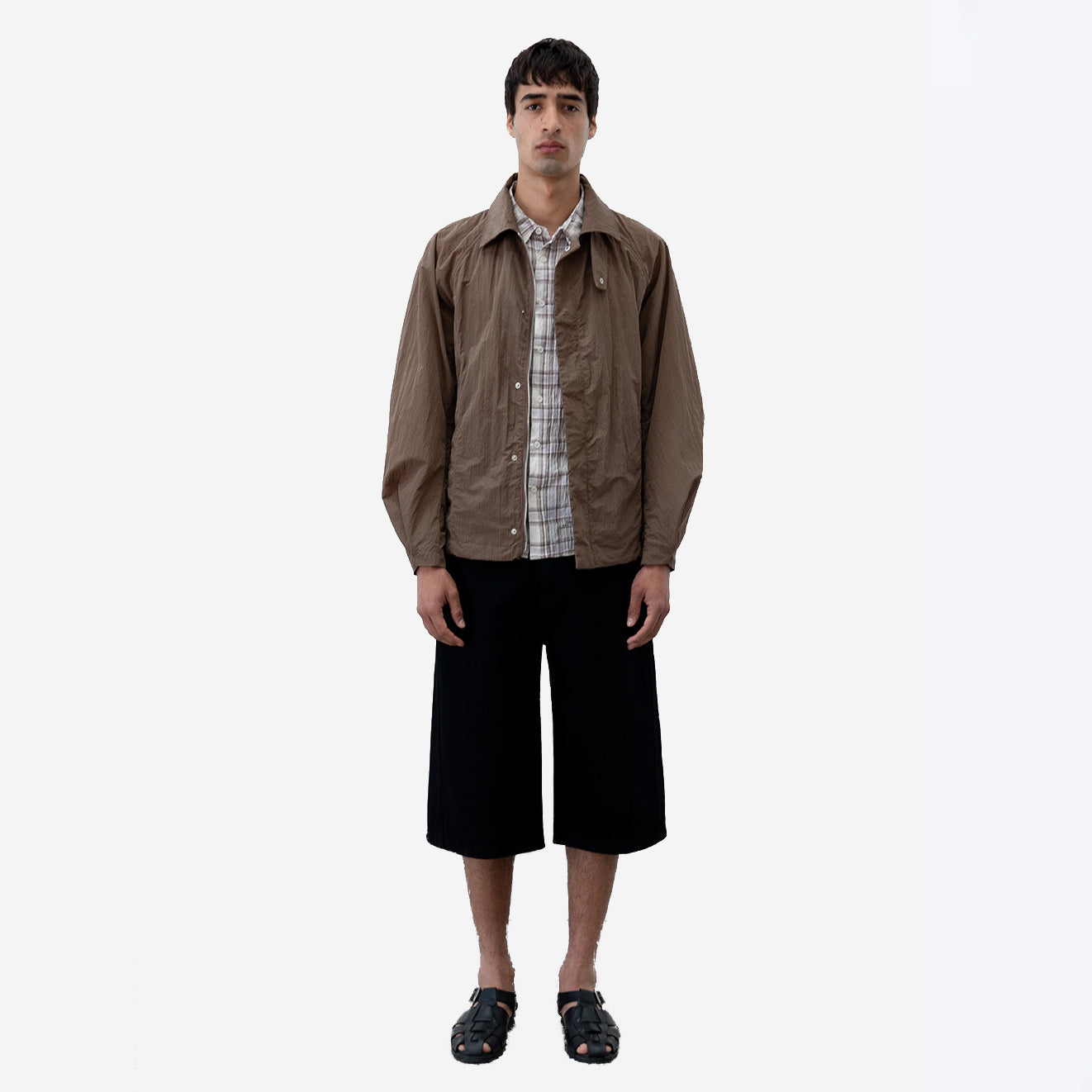 Observe - Vented Ripstop Nylon Jacket - Dust – Muddy George
