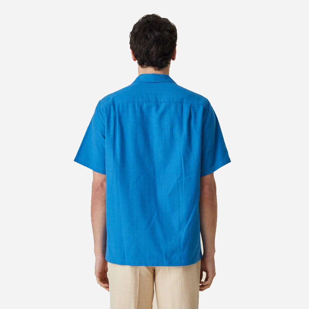 Vince S/S C/L Vacation Shirt - Blue