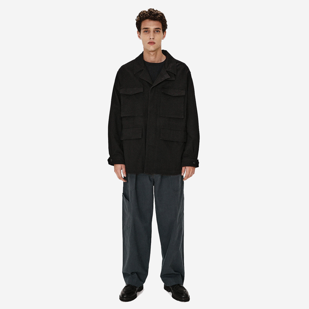 Vintage USAF HBT Pants - Charcoal