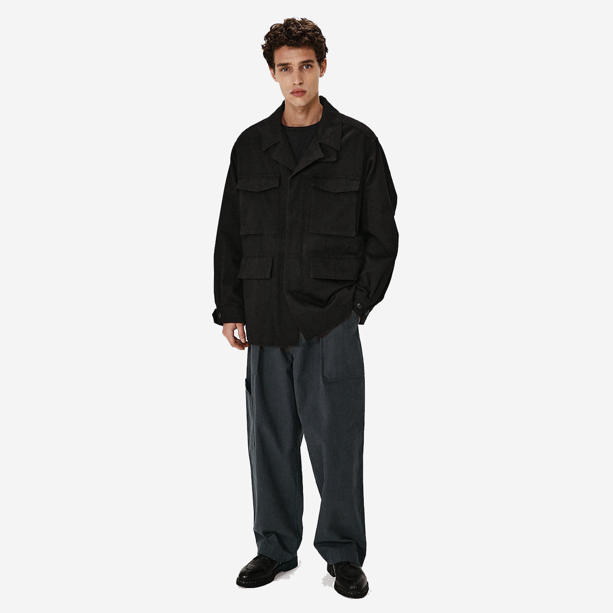 Vintage USAF HBT Pants - Charcoal