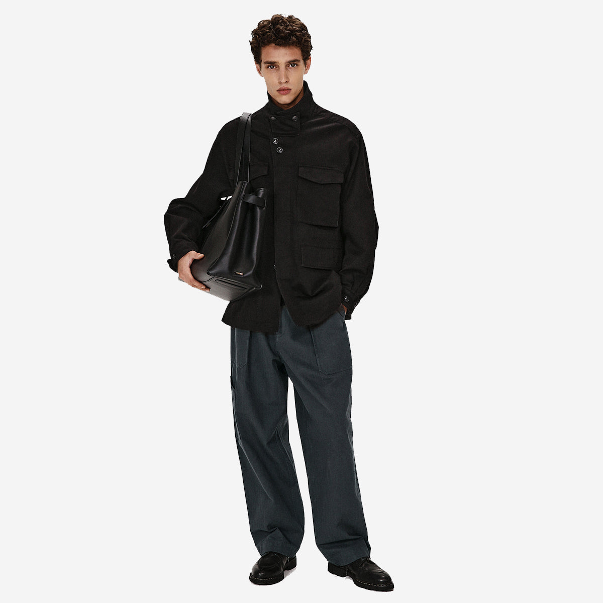 Vintage USAF HBT Pants - Charcoal