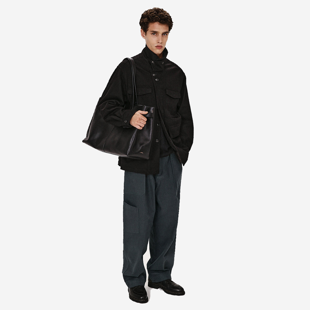 Vintage USAF HBT Pants - Charcoal