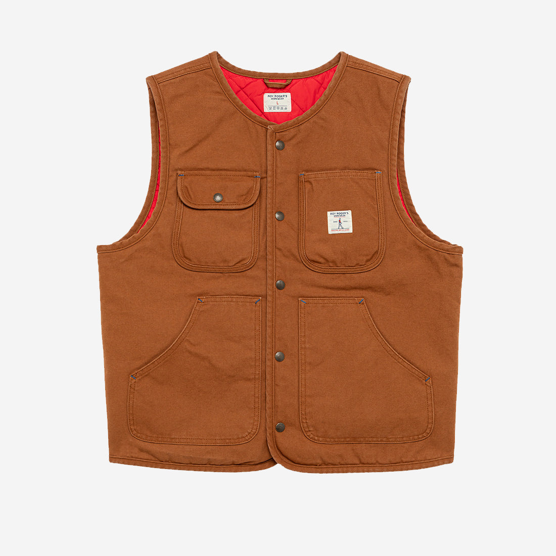 Vest Canvas SW - Rust