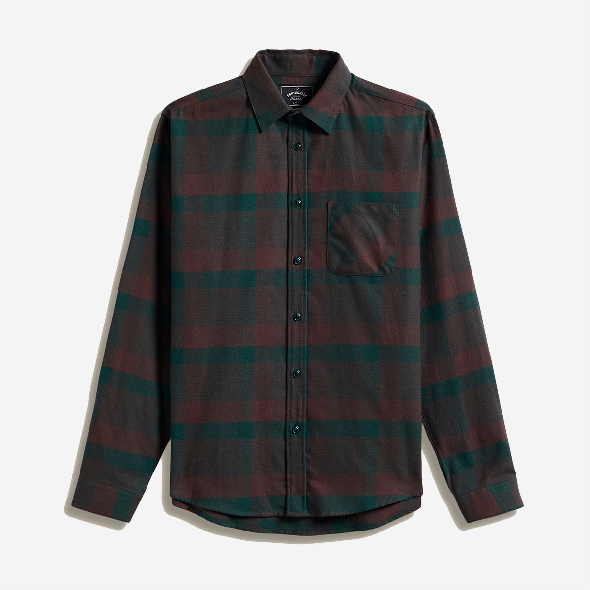 Walken Plaid Flannel Shirt - Green/Brown