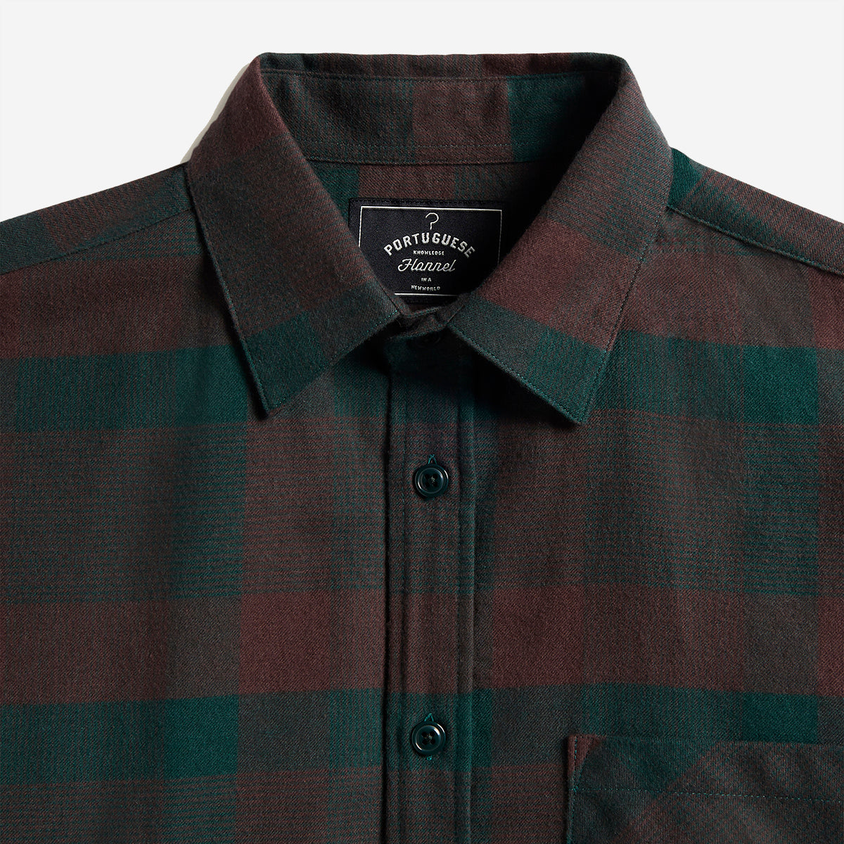 Walken Plaid Flannel Shirt - Green/Brown