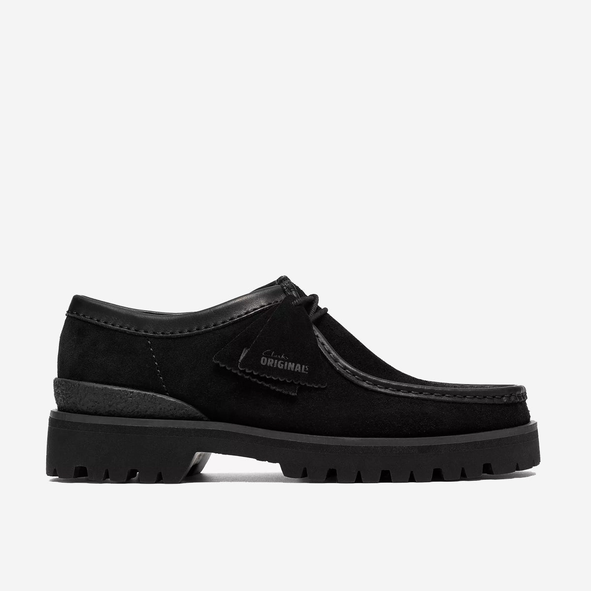 Walla Yukoner Suede Derby Shoes - Black Combi