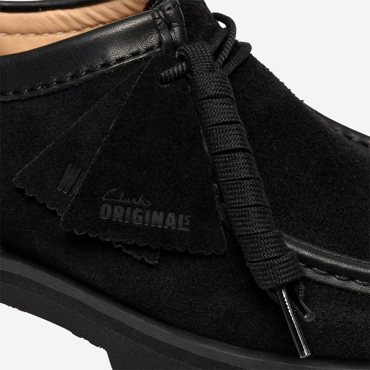Walla Yukoner Suede Derby Shoes - Black Combi