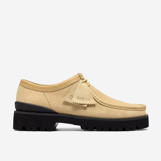 Walla Yukoner Suede Derby Shoes - Maple Combi