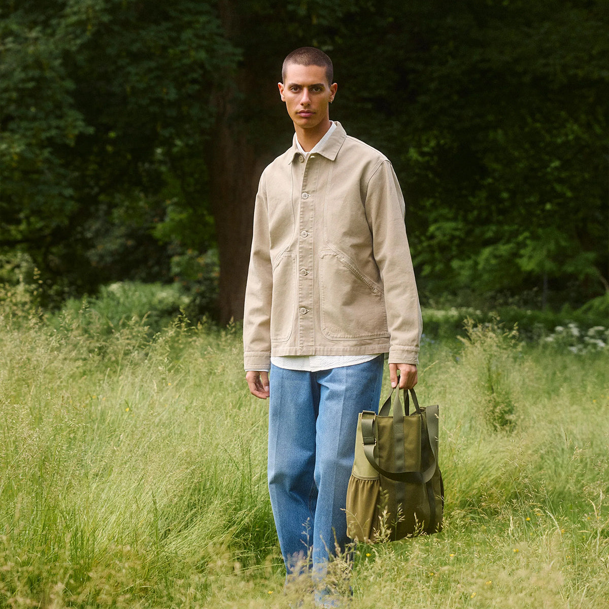 Wander Cordura Nylon Tote Bag - Army Green