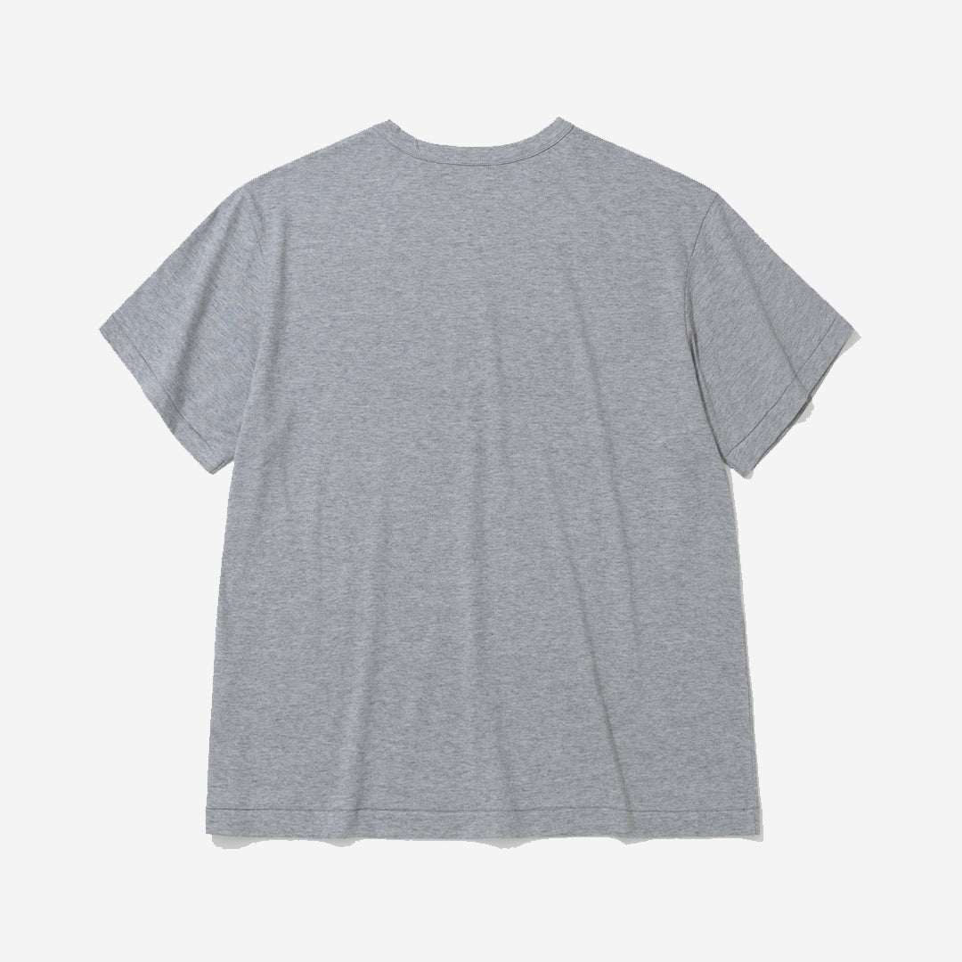 Blended Cotton Wool T-Shirt - Medium Grey
